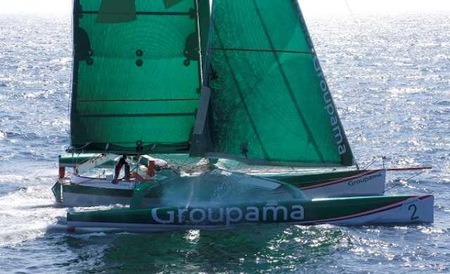 Groupama 2 / Bras de liaison