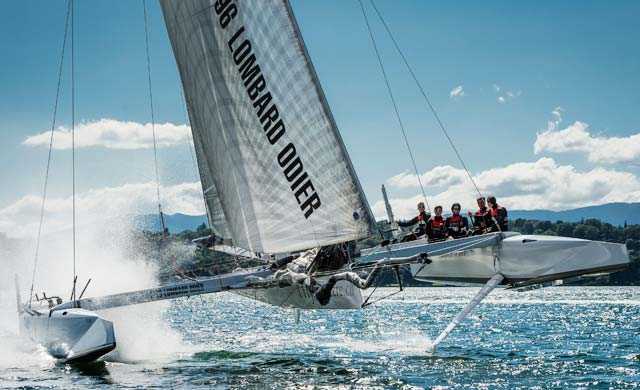 L'Hydroptère.CH / Foiling catamaran