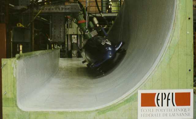 Piste de bobsleigh / Tronçon test